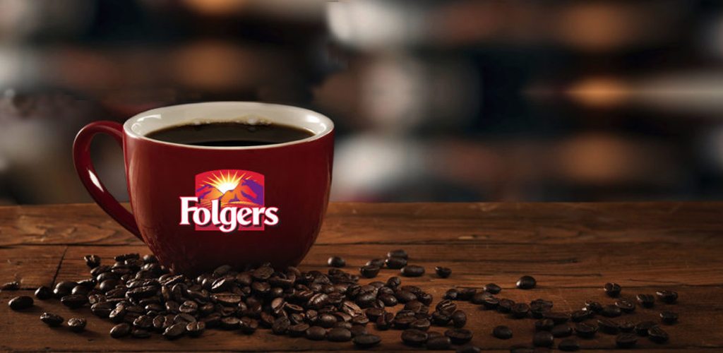 folgers coffee cup